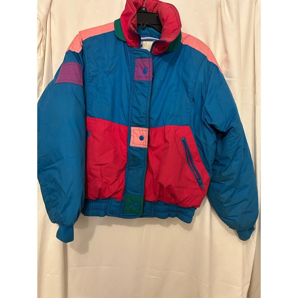Vintage Ocean Pacific Colorblock Ski Jacket